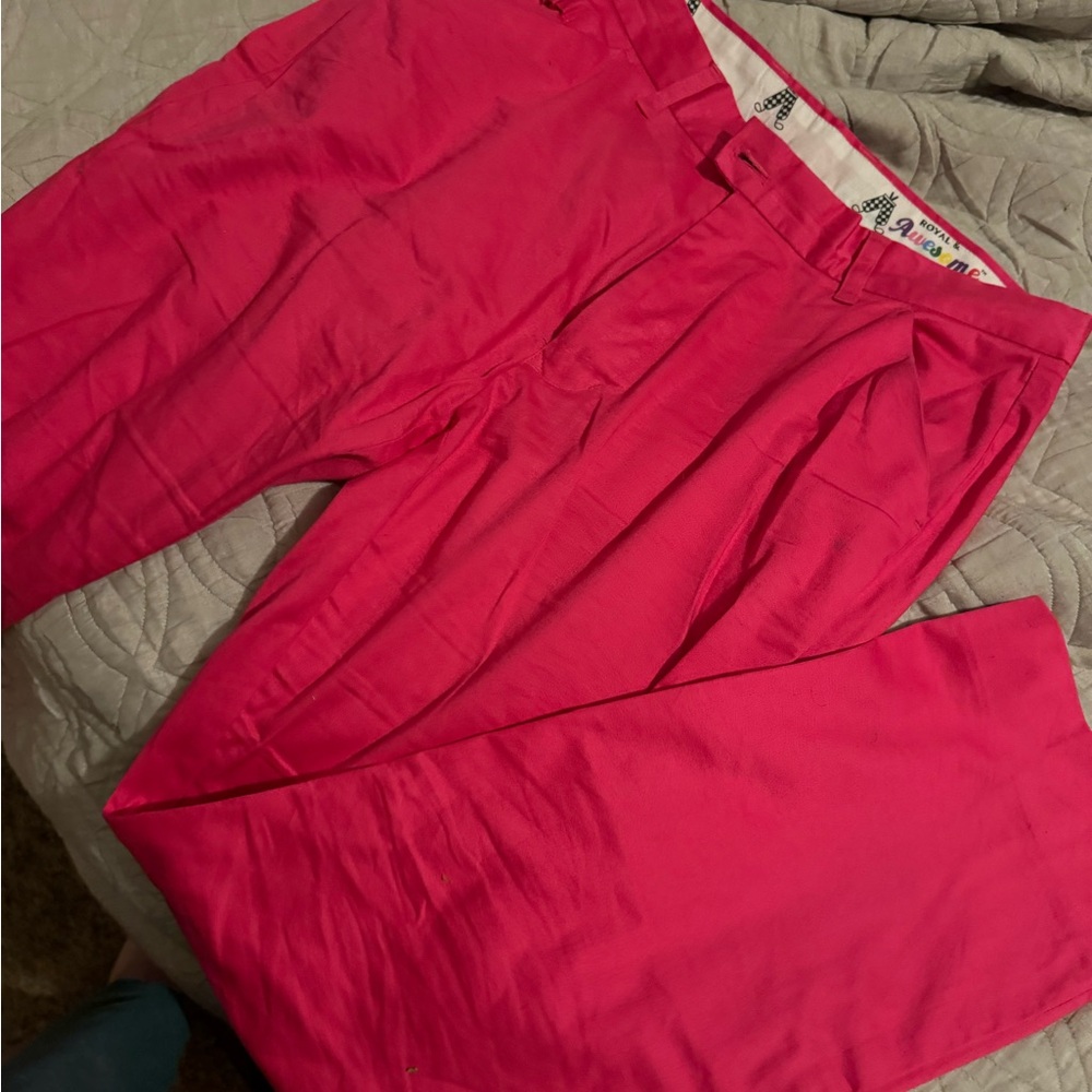 Pink Golf Pants- Prom Pants Men